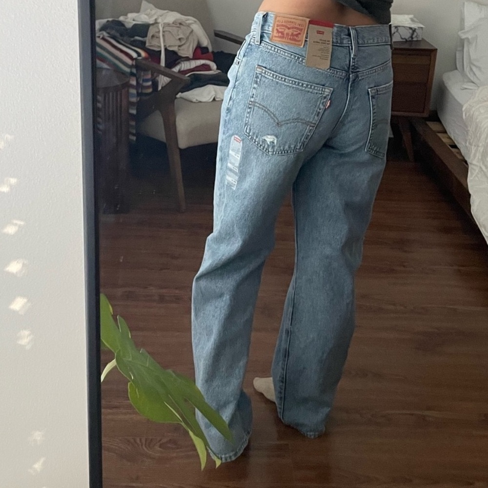 Levi's 94 baggy distressed jeans